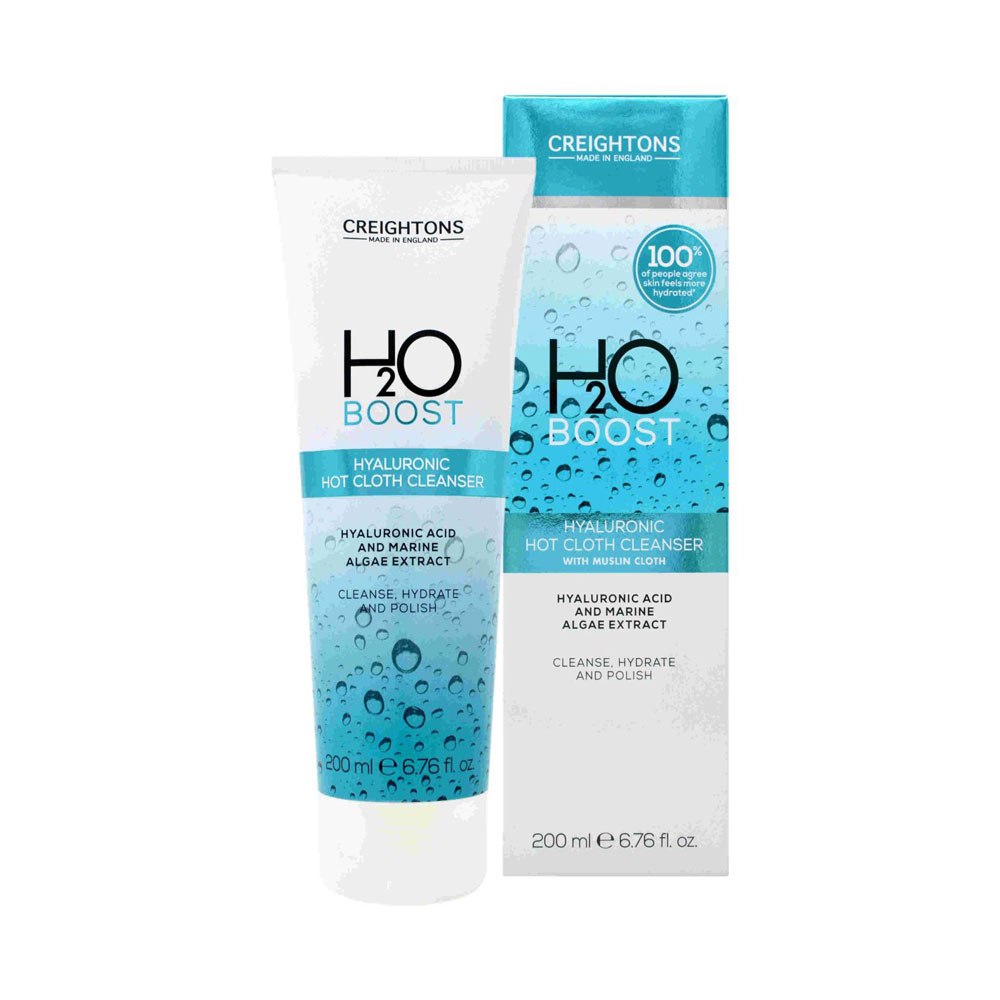 H2O Boost Hyaluronic Hot Cloth Cleanser