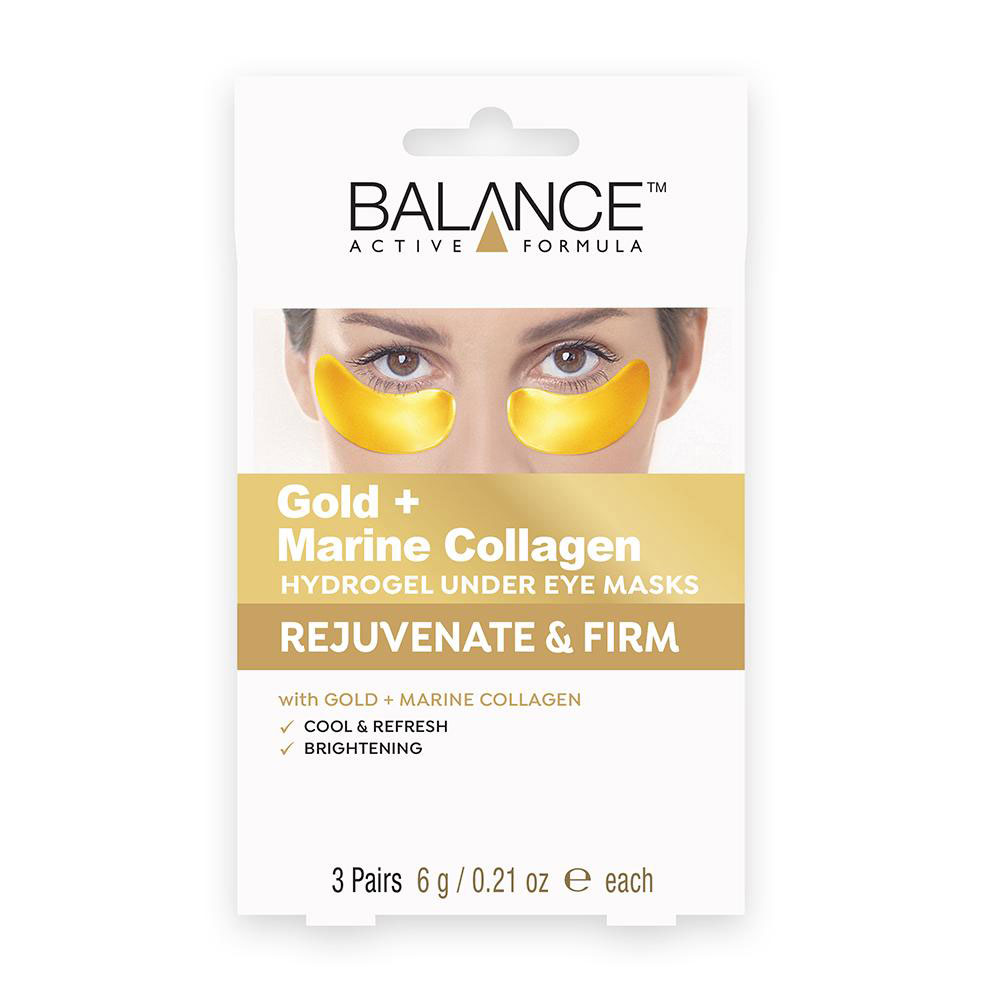 Gold + Marine Collagen Hydrogel Eye Masks