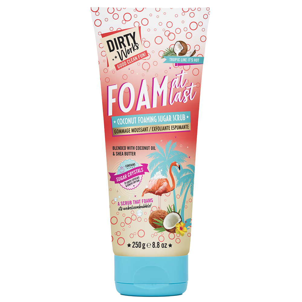 Foam At Last Coconut Foaming Sugar Scrub