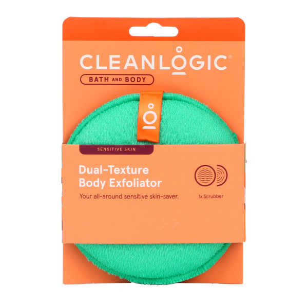 Cleanlogic Bath and Body Sensitive Skin Dual-Texture Body Exfoliator