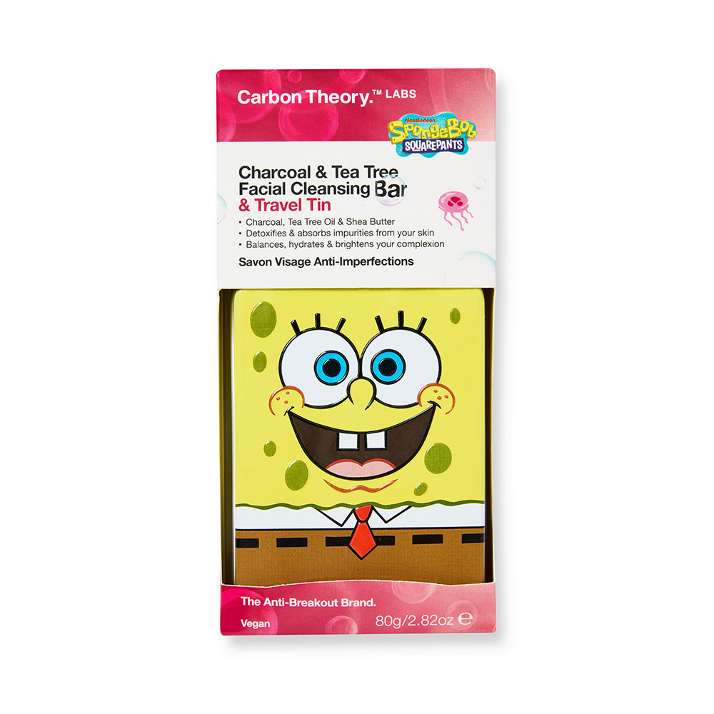 Anti-Breakout Facial Cleansing Bar - Sponge Bob Square Pants