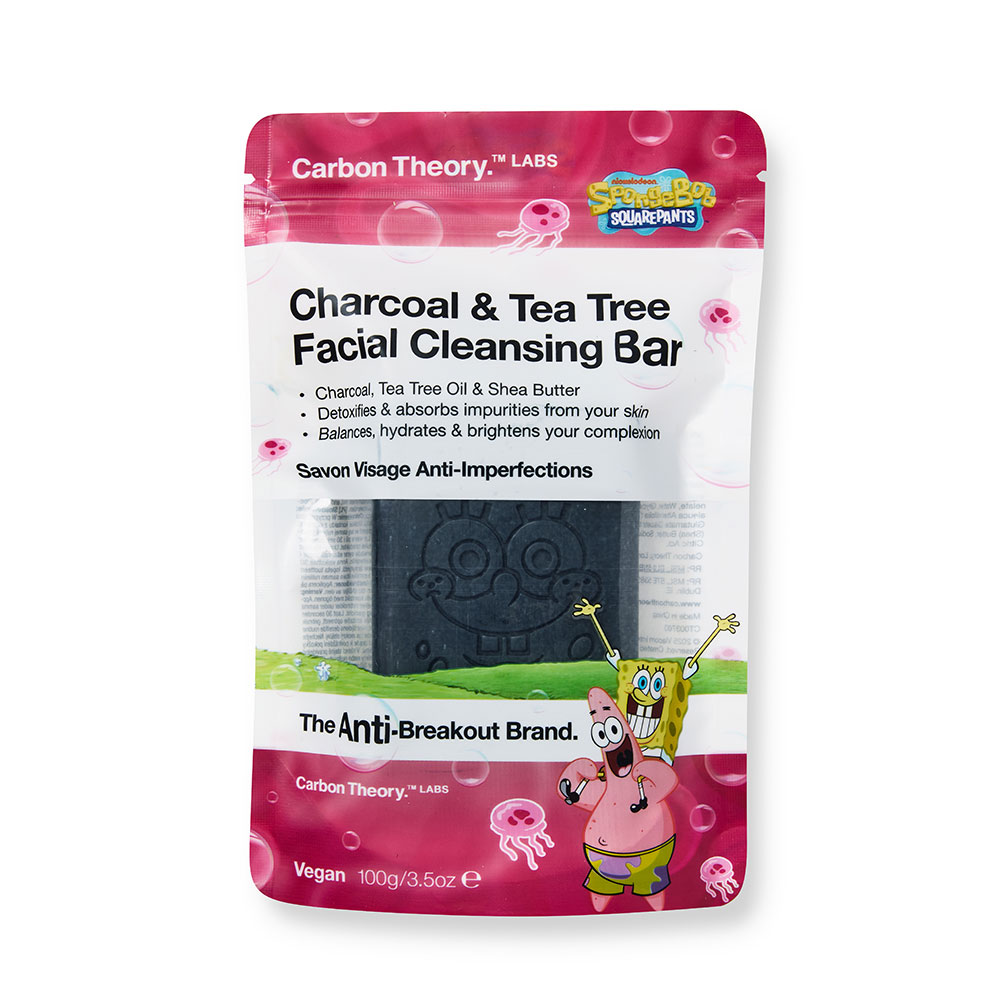 Anti-Breakout Facial Cleansing Bar - Sponge Bob Square Pants