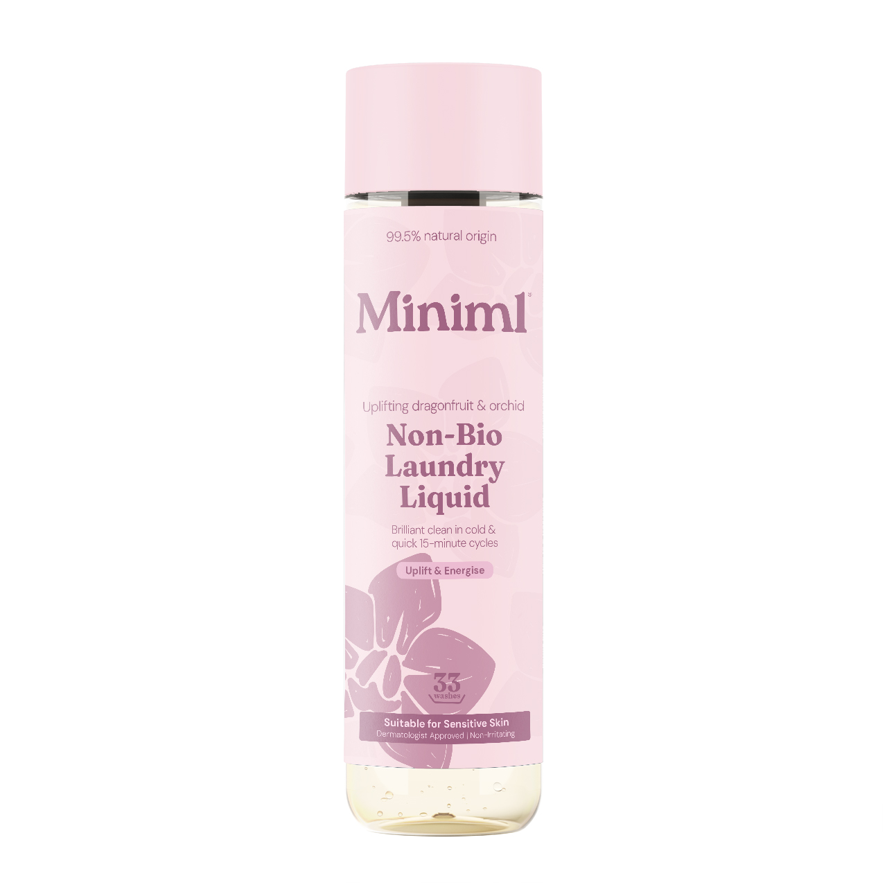 Laundry Liquid bottle - Uplifting Dragonfruit & Orchid