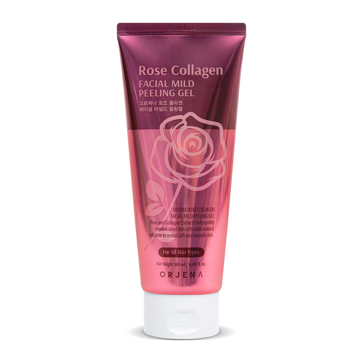 Rose Collagen Facial Mild Peeling Gel 180ml